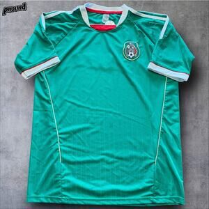 Federacion Mexicana De Futbol Jersey Green Soccer M